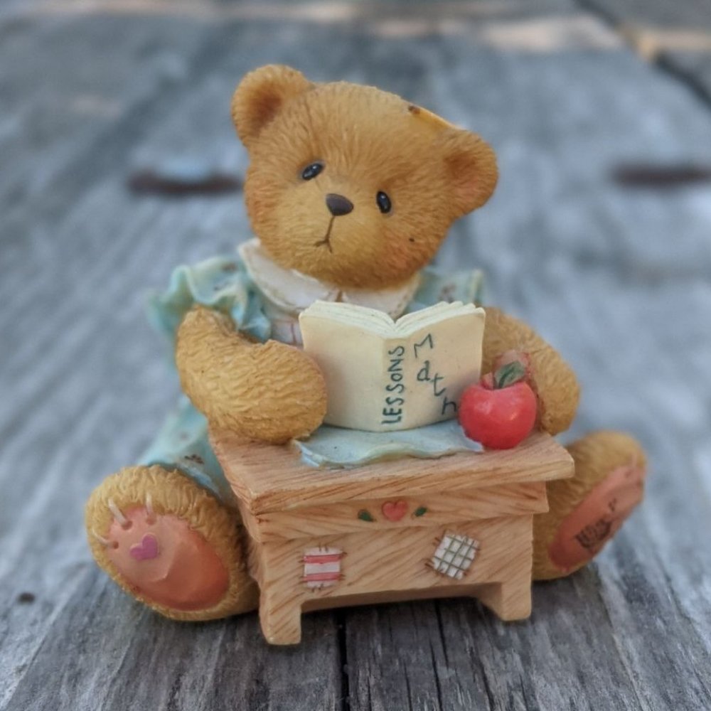Cherished Teddies "ABC and 123, You're a Friend to Me" Figurine MIB